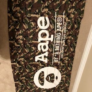 Bathing Ape Camo limited edition blanket